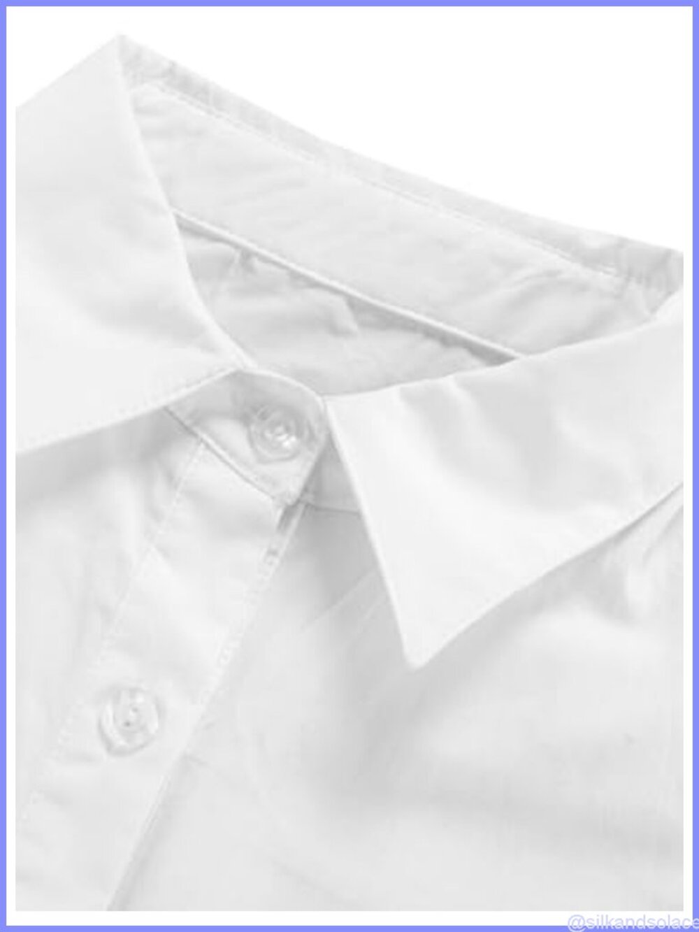 Women's V Neck Casual Shirt Dress Collar Button Down Loose Long Sleeve Mini - Picture 3 of 6